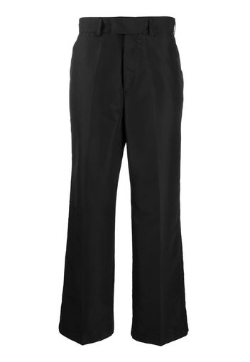 straight-leg trousers