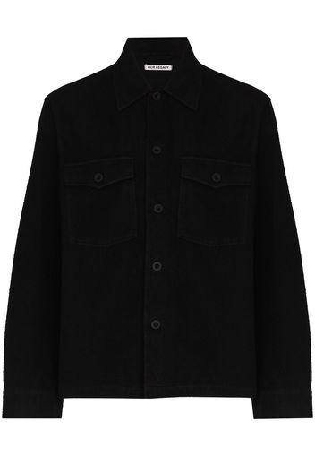 Our Legacy OL EVENING CCH SHT JKT BLK - Nero