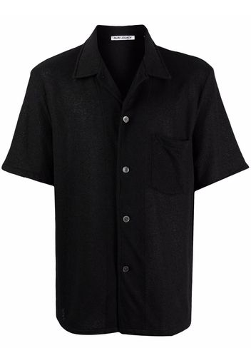 Our Legacy Camicia a maniche corte - Nero