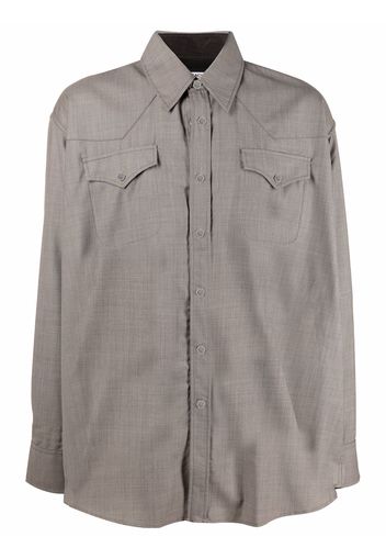 Our Legacy ranch-cut longsleeved shirt - Grigio