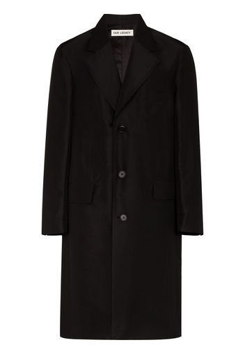 Our Legacy Cappotto monopetto Dolphin - Nero