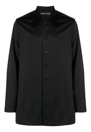 Our Legacy button-up satin shirt - Nero