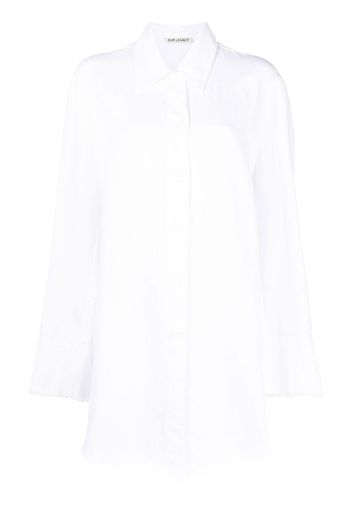 Our Legacy oversized long-sleeve shirt - Bianco