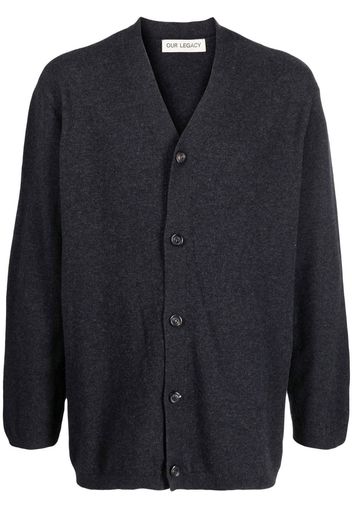 Our Legacy virgin wool cardigan - Grigio