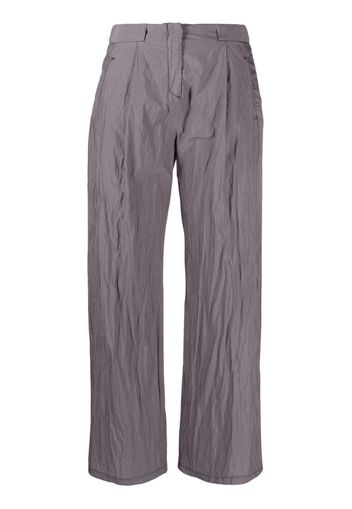 OUR LEGACY Serene crinkled trousers - Viola