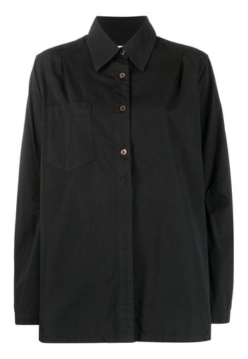 OUR LEGACY oversized long-sleeve shirt - Nero