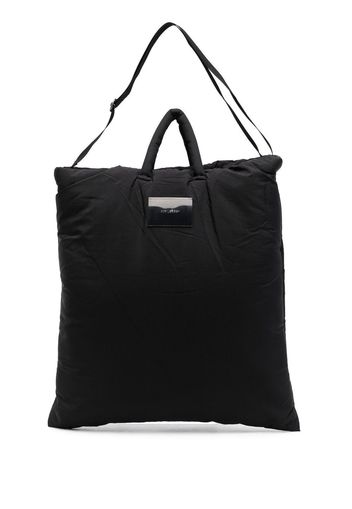 OUR LEGACY Borsa tote imbottita - Nero