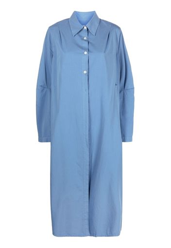 OUR LEGACY Machine longline shirt dress - Blu