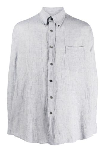 OUR LEGACY long-sleeve buttoned shirt - Blu