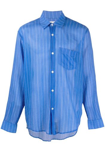 OUR LEGACY Camicia a righe - Blu