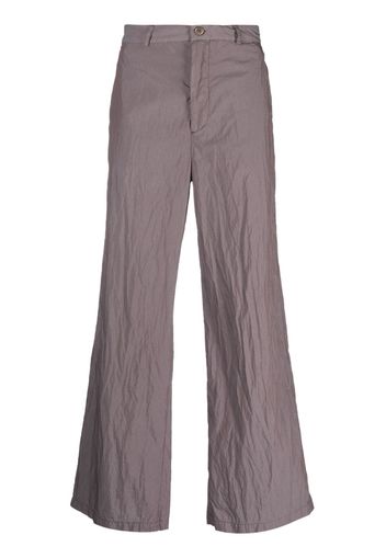 OUR LEGACY wide-leg cotton trousers - Marrone