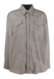 Our Legacy ranch-cut longsleeved shirt - Grigio