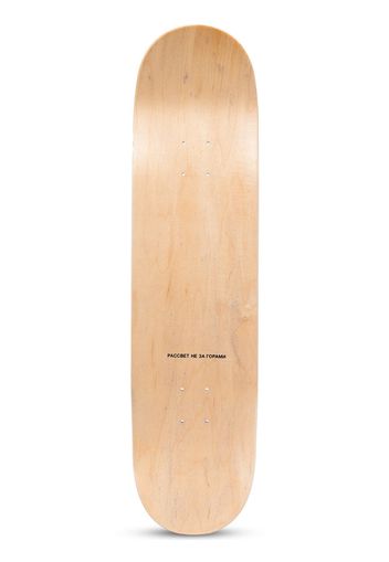 PACCBET Skateboard con stampa - Blu