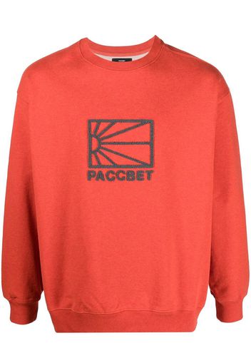 PACCBET Felpa con ricamo - Rosso