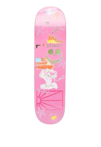 PACCBET Skateboard Sedlick Pro - Rosa