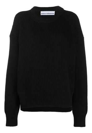 oversized cable knit jumper