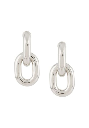 chunky drop-chain earrings