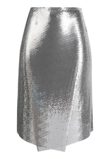 draped chainmail skirt