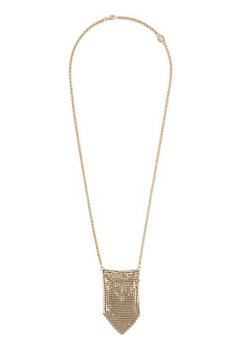 mesh pendant necklace