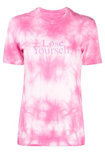 T-shirt Lose Yourself con fantasia tie dye