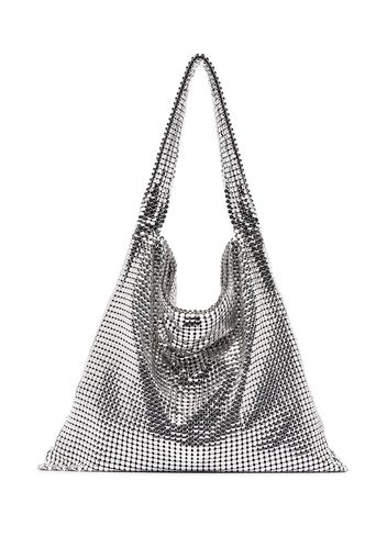 Paco Rabanne chainmail tote bag - Argento