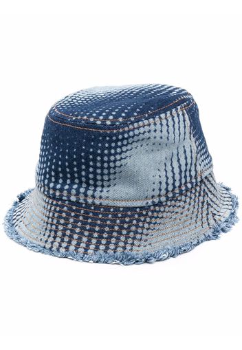 Paco Rabanne fringed bucket hat - Blu