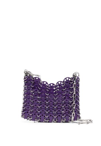 Paco Rabanne Nano 1969 shoulder bag - Viola