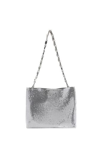 Paco Rabanne Pixel 1969 tote bag - Argento