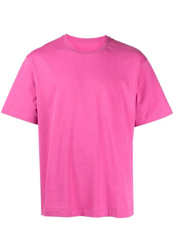 Paco Rabanne logo-print cotton T-shirt - Rosa