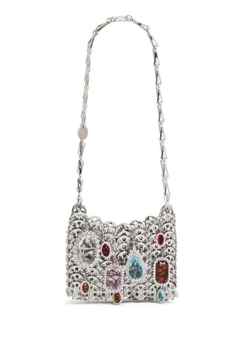 Paco Rabanne Borsa mini 1969 Nano Jewels - Argento