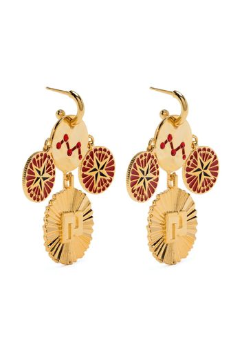 Paco Rabanne Cosmic Chandelier earrings - Oro