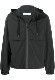 drawstring hooded jacket