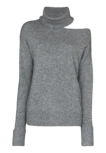 Raundi cutout wool-blend jumper