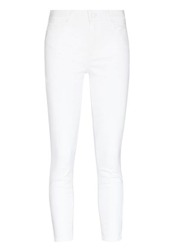 PAIGE Hoxton low-rise skinny jeans - Bianco