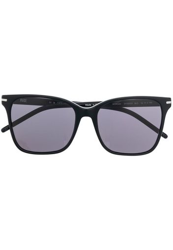 PAIGE Morgan oversized square-frame sunglasses - Nero