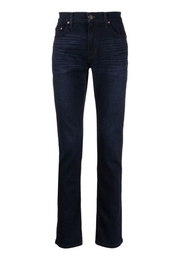 PAIGE regular fit stretch-cotton jeans - Blu