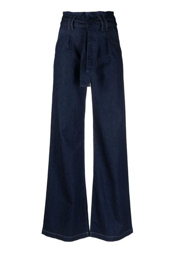 PAIGE Jeans a gamba ampia - Blu