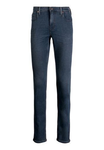 PAIGE low-rise skinny jeans - Blu