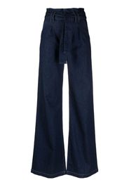 PAIGE Jeans a gamba ampia - Blu