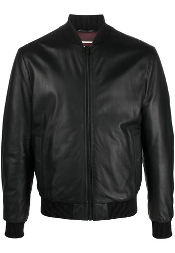 Pal Zileri Bomber in pelle - Nero