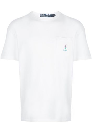 T-shirt con logo Palace X Polo Ralph Lauren