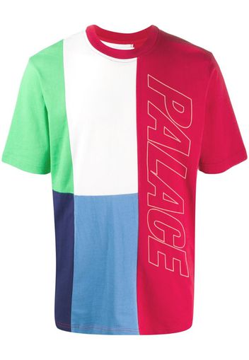 Flaggin colour block T-shirt