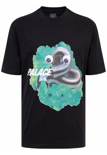 Palace Gassed graphic-print T-shirt - Nero