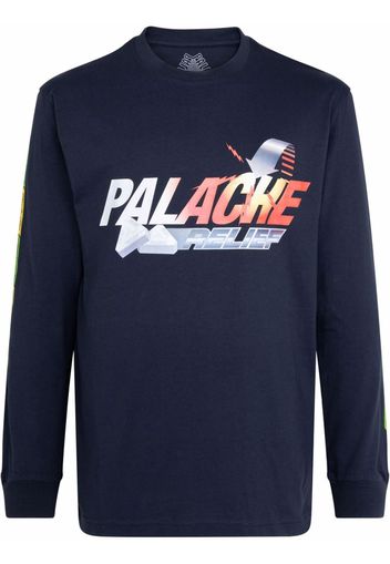 Palace Palache long-sleeve T-shirt "SS20" - Blu