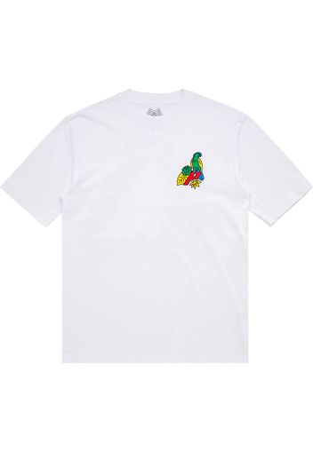 Palace Parrot Palace-3 T-Shirt - Bianco