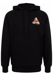 Palace One Wave Rasta Tri-Ferg hoodie - Nero