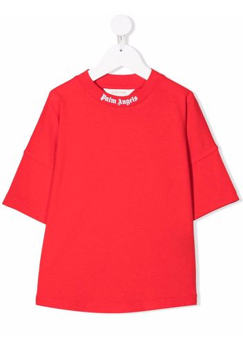 Palm Angels Kids T-shirt con stampa - Rosso