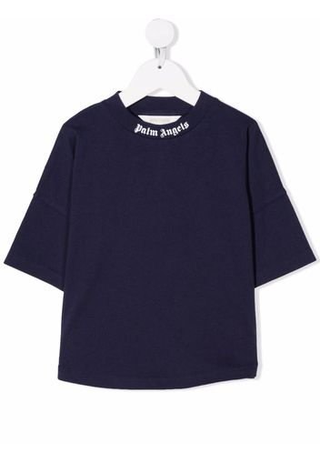 Palm Angels Kids T-shirt con stampa - Blu