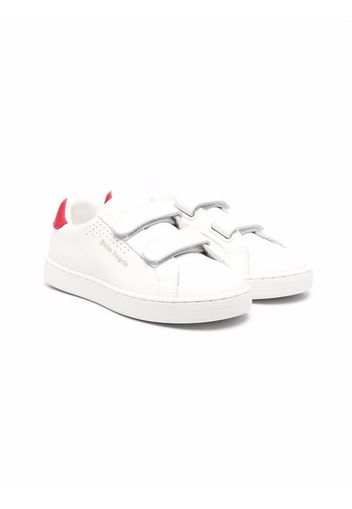 Palm Angels Kids side logo-print sneakers - Bianco