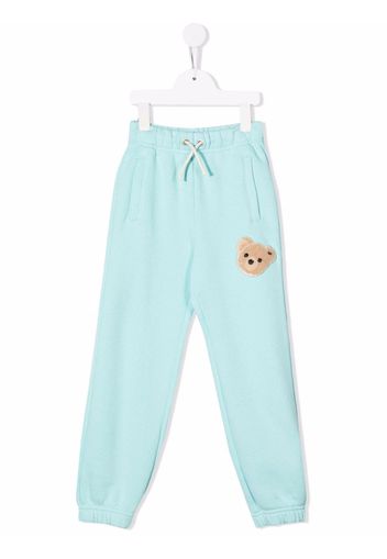 Palm Angels Kids PALM ANGELS BEAR JOGGING LIGHT BLUE BRO